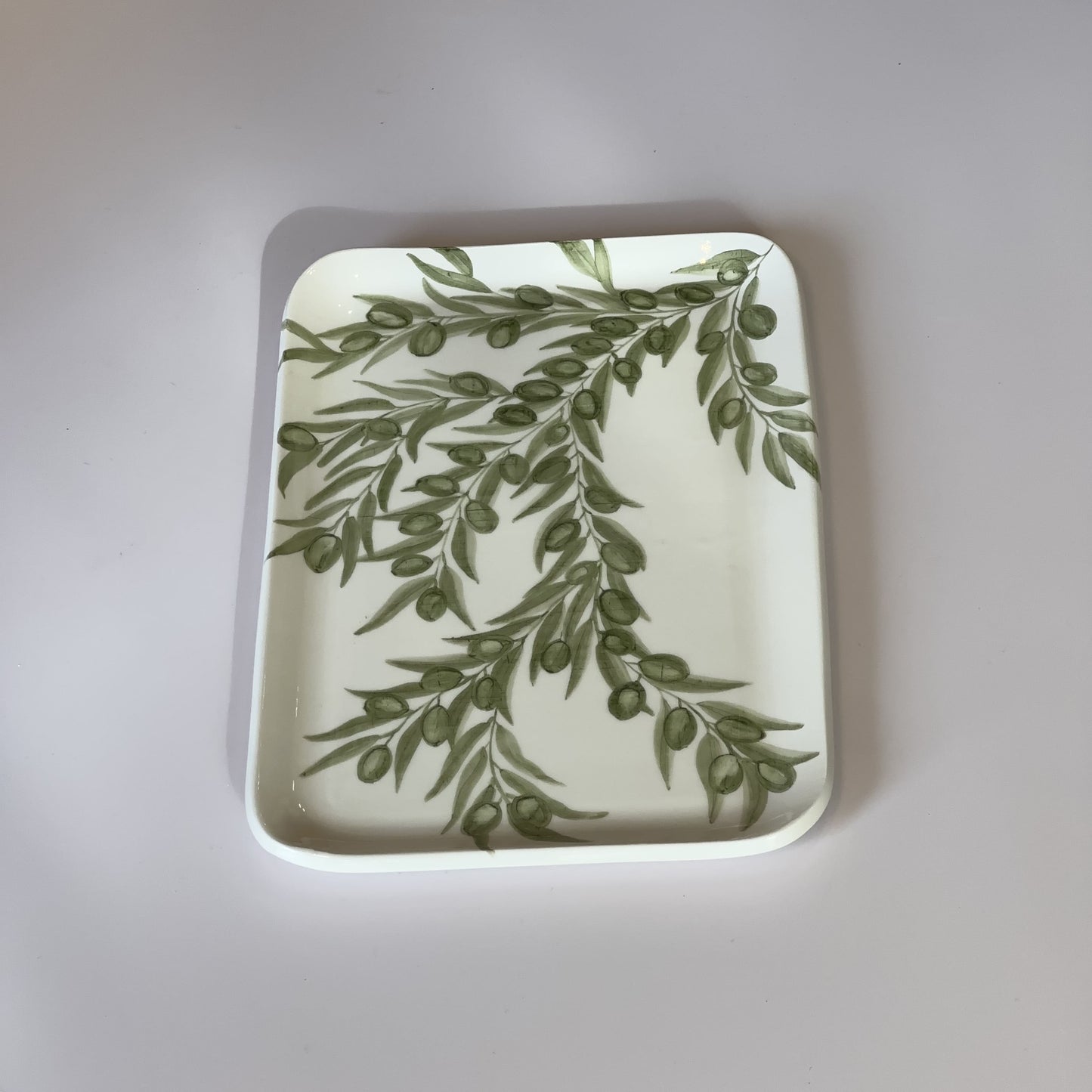 Bandeja Plana Rectangular Colección Aceitunas