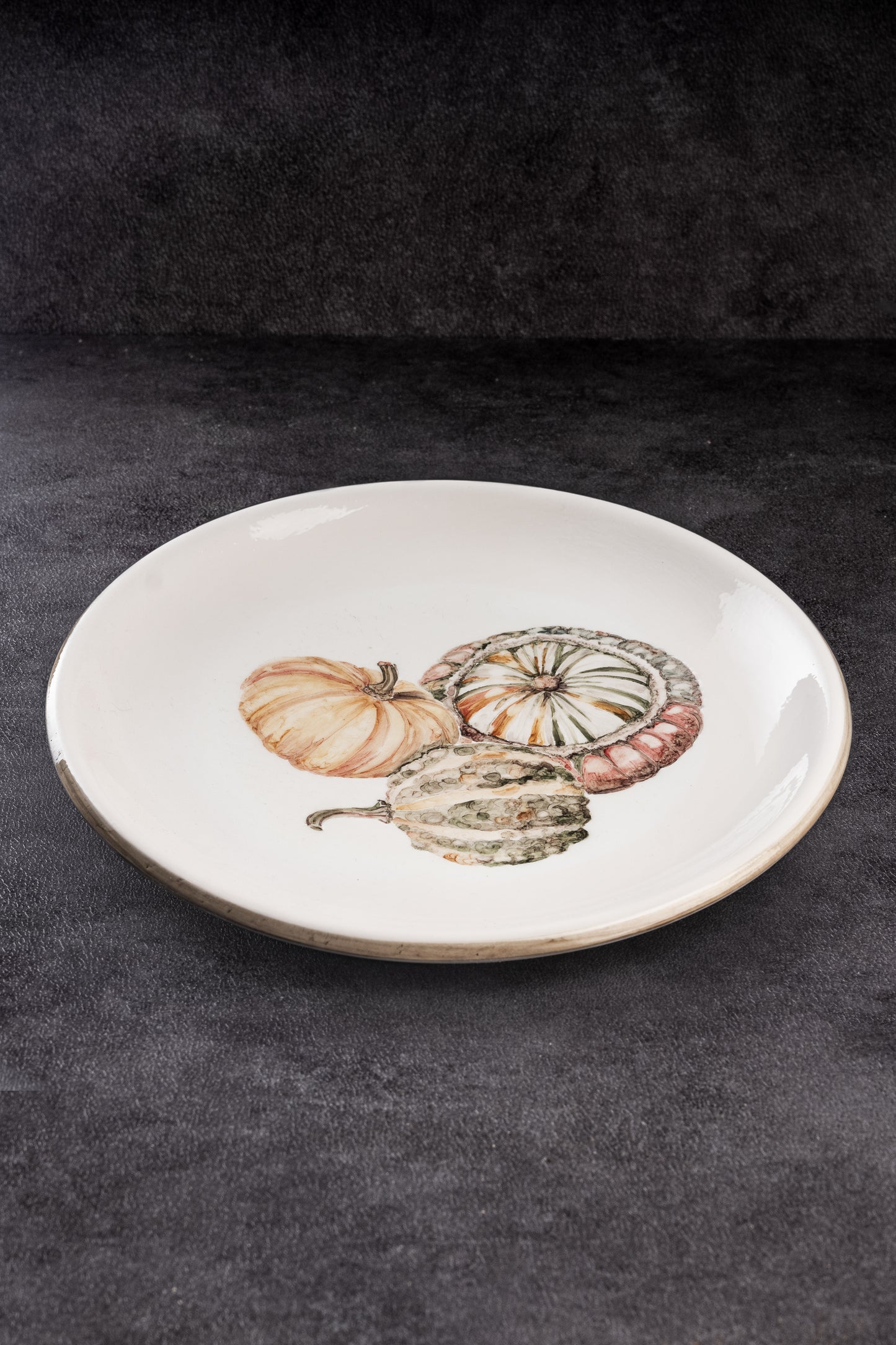 Plato Llano | Colección Frutas y Verduras