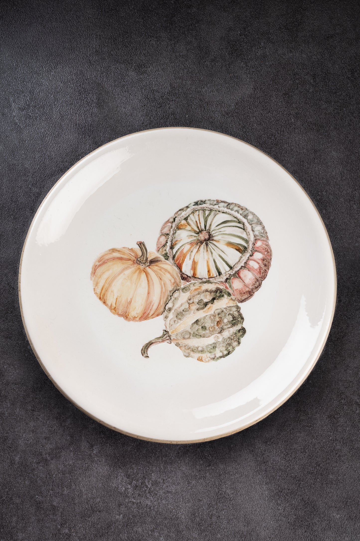 Plato Llano | Colección Frutas y Verduras