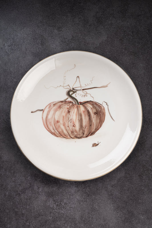 Plato Llano | Colección Frutas y Verduras