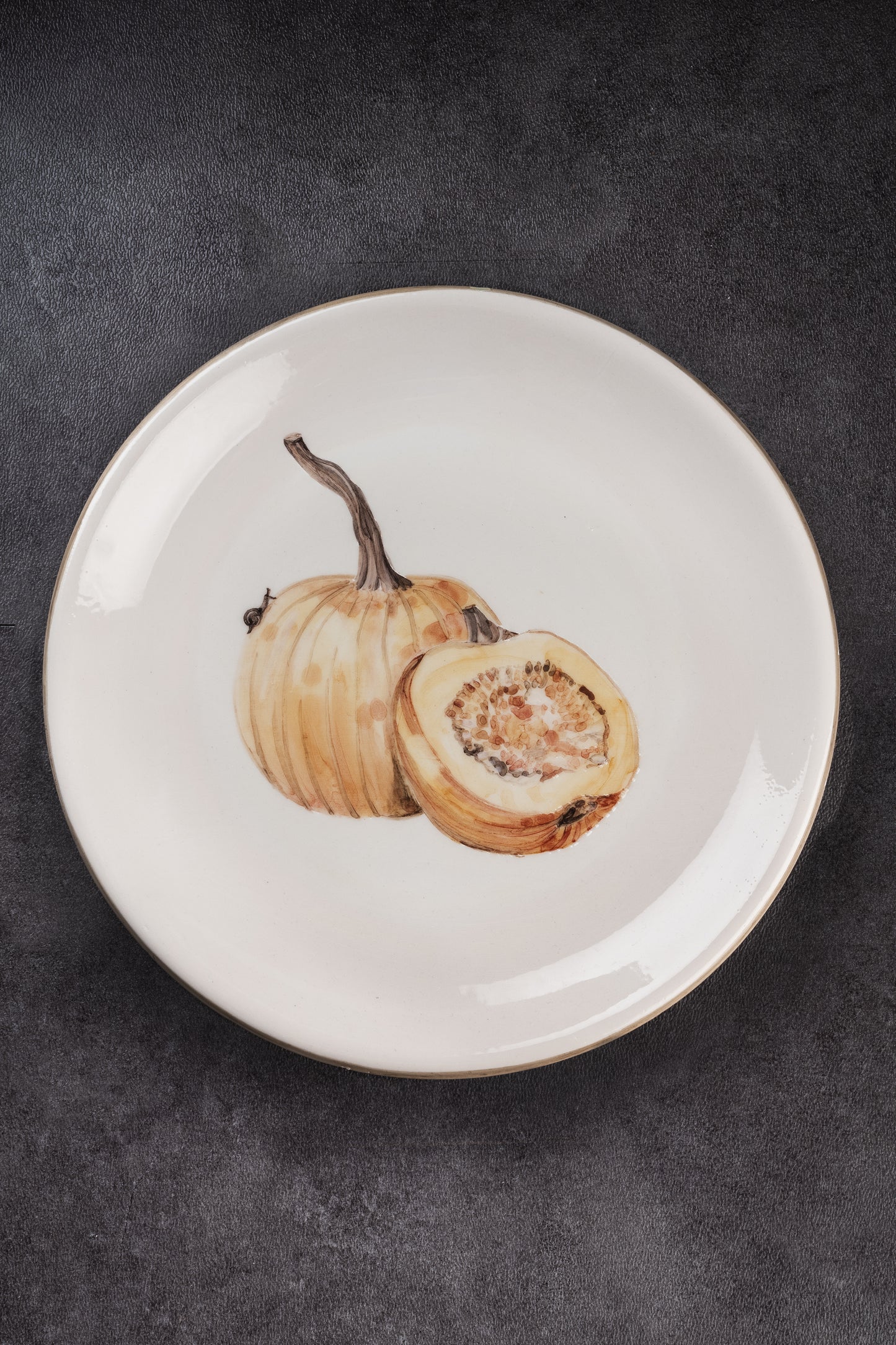 Plato Llano | Colección Frutas y Verduras