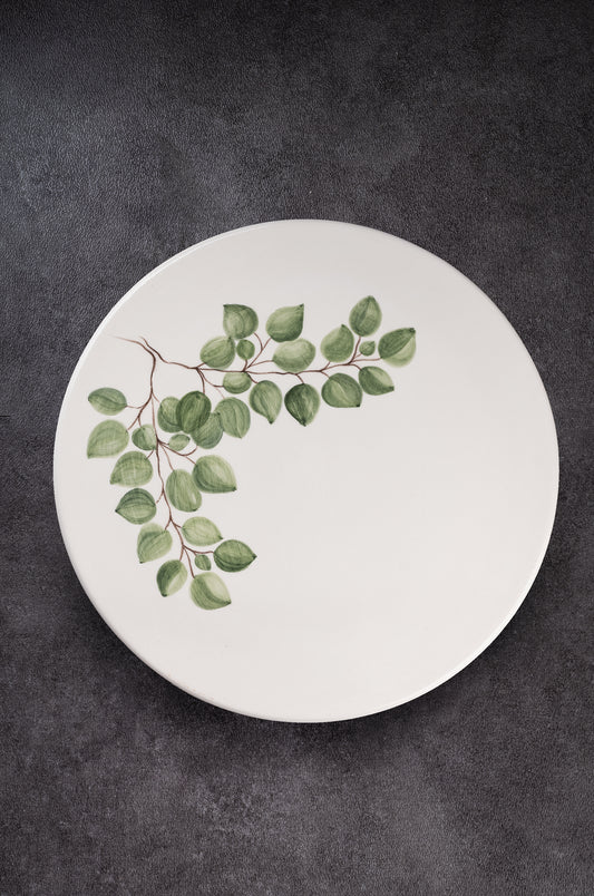 Plato Llano Plano | Colección Floral