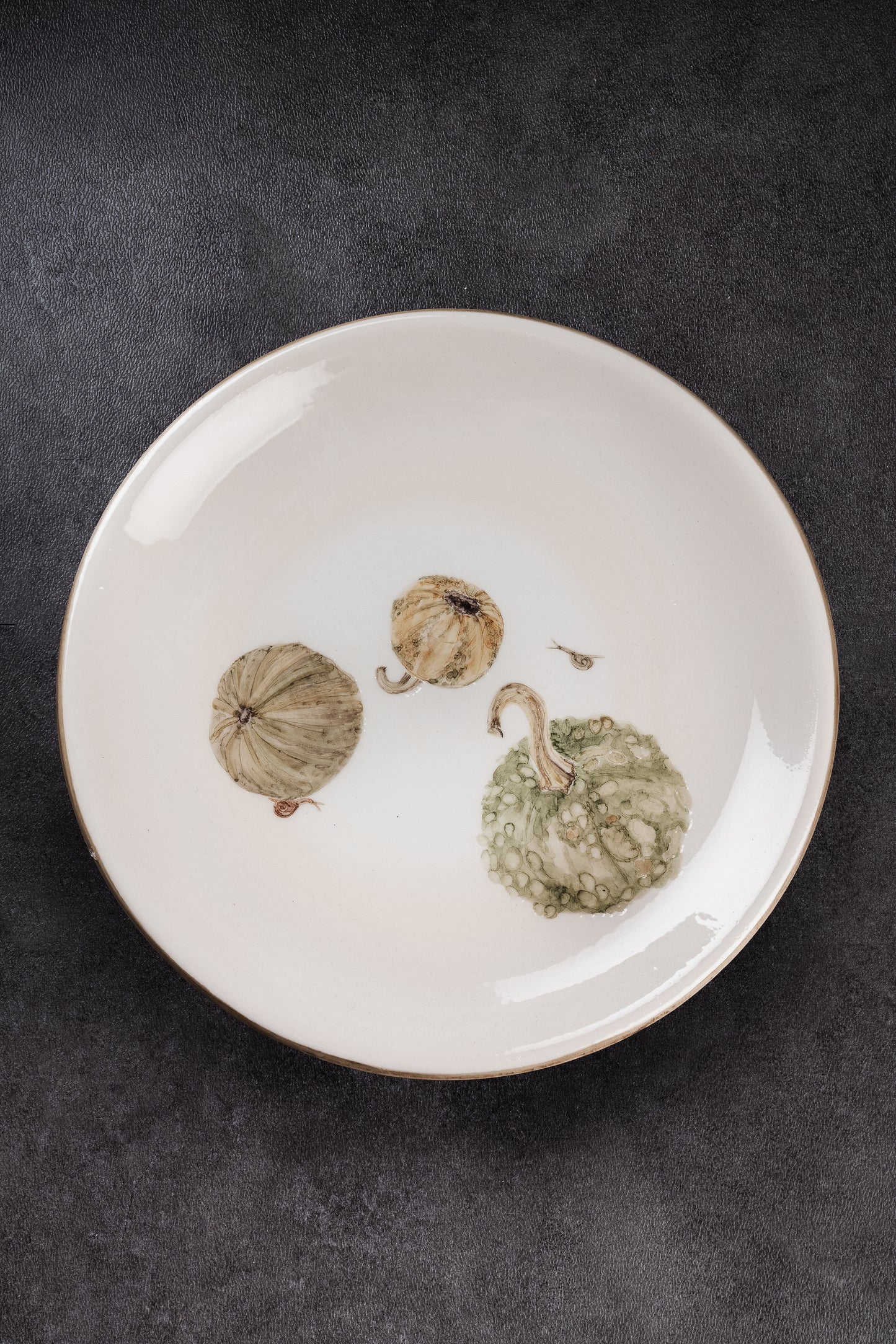 Plato Llano | Colección Frutas y Verduras