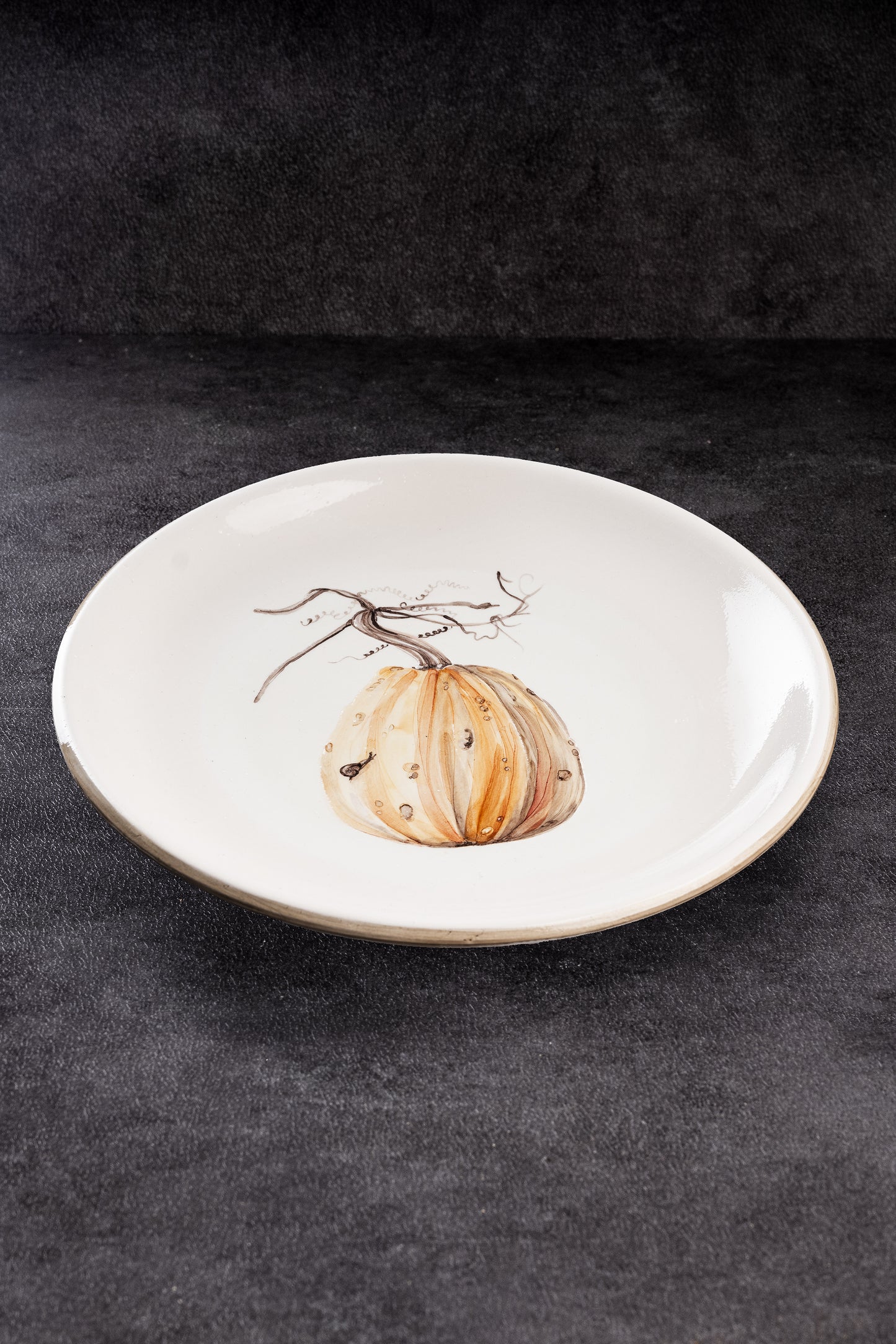 Plato Llano | Colección Frutas y Verduras