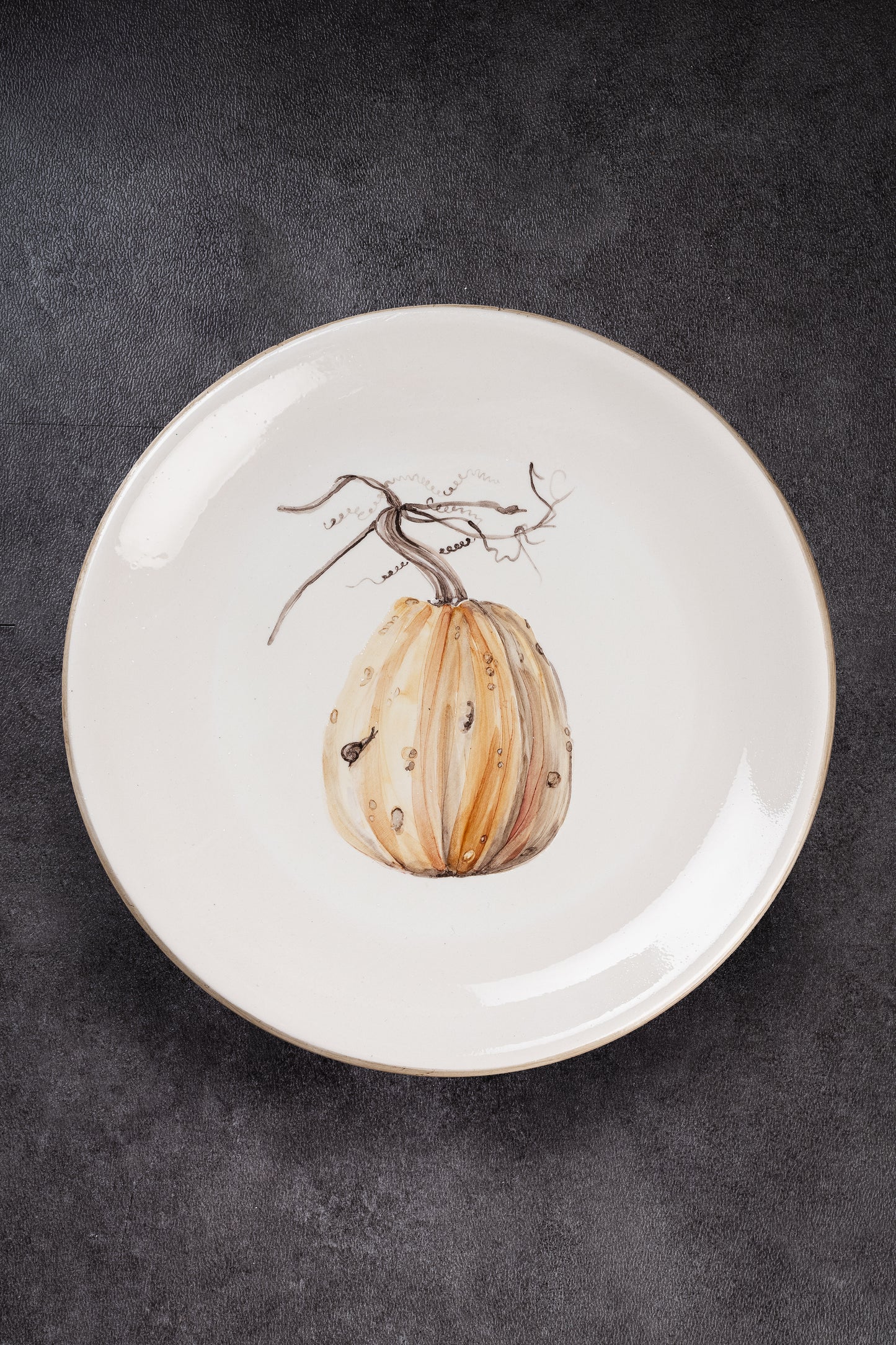 Plato Llano | Colección Frutas y Verduras