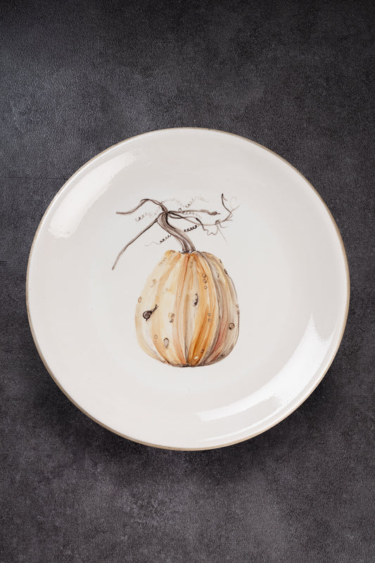 Plato Llano | Colección Frutas y Verduras