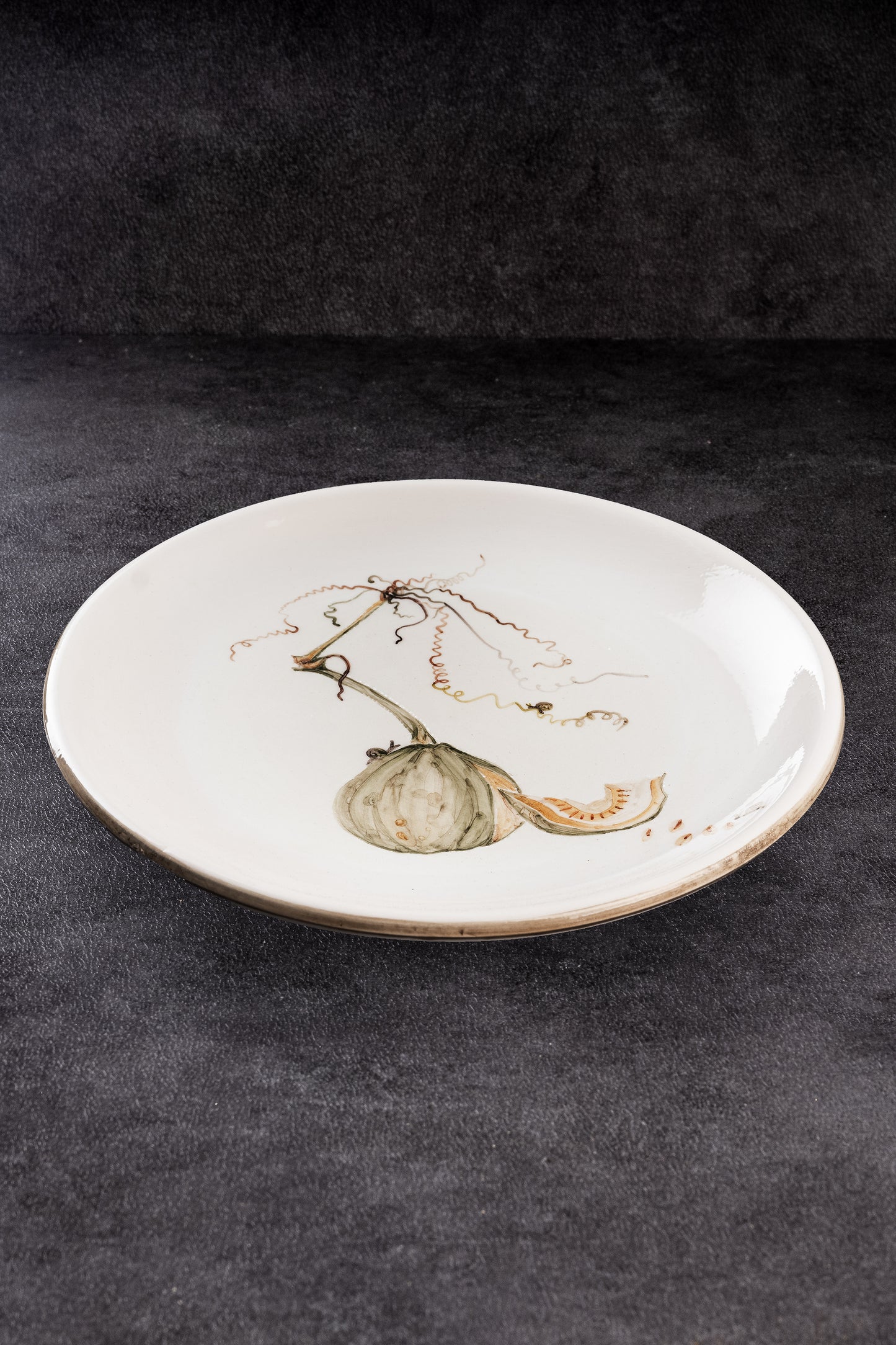 Plato Llano | Colección Frutas y Verduras