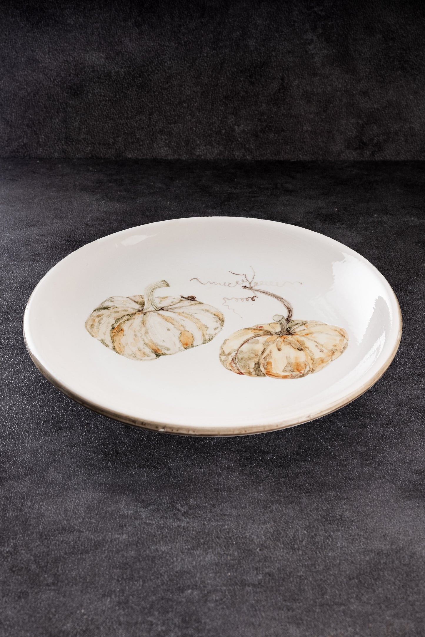 Plato Llano | Colección Frutas y Verduras