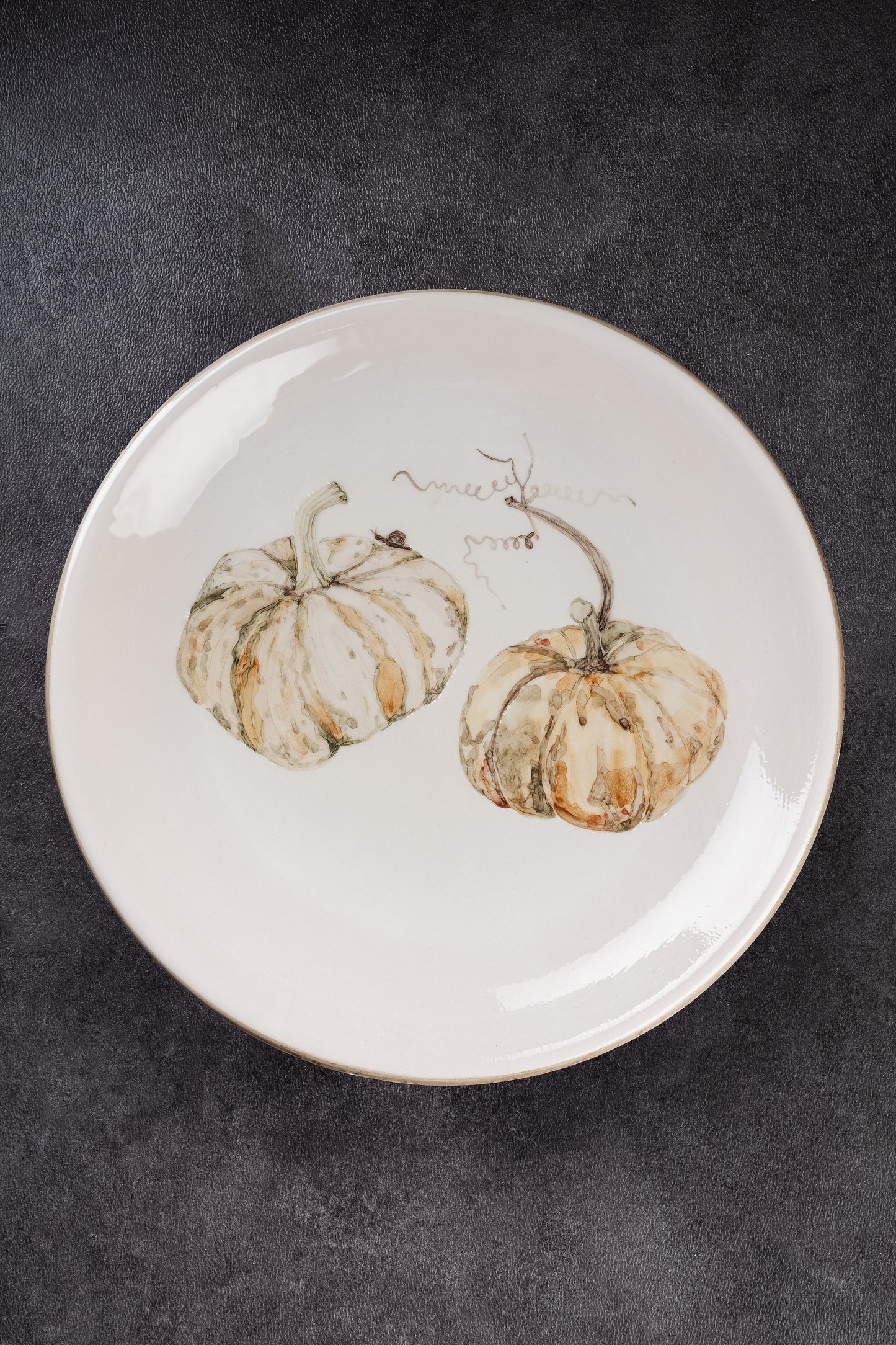 Plato Llano | Colección Frutas y Verduras