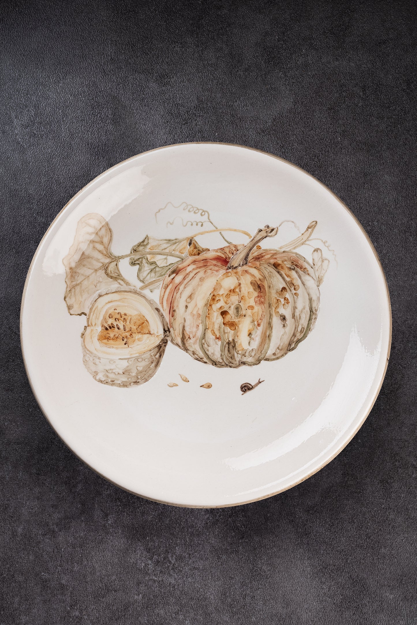 Plato Llano | Colección Frutas y Verduras