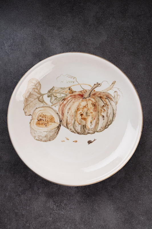 Plato Llano | Colección Frutas y Verduras