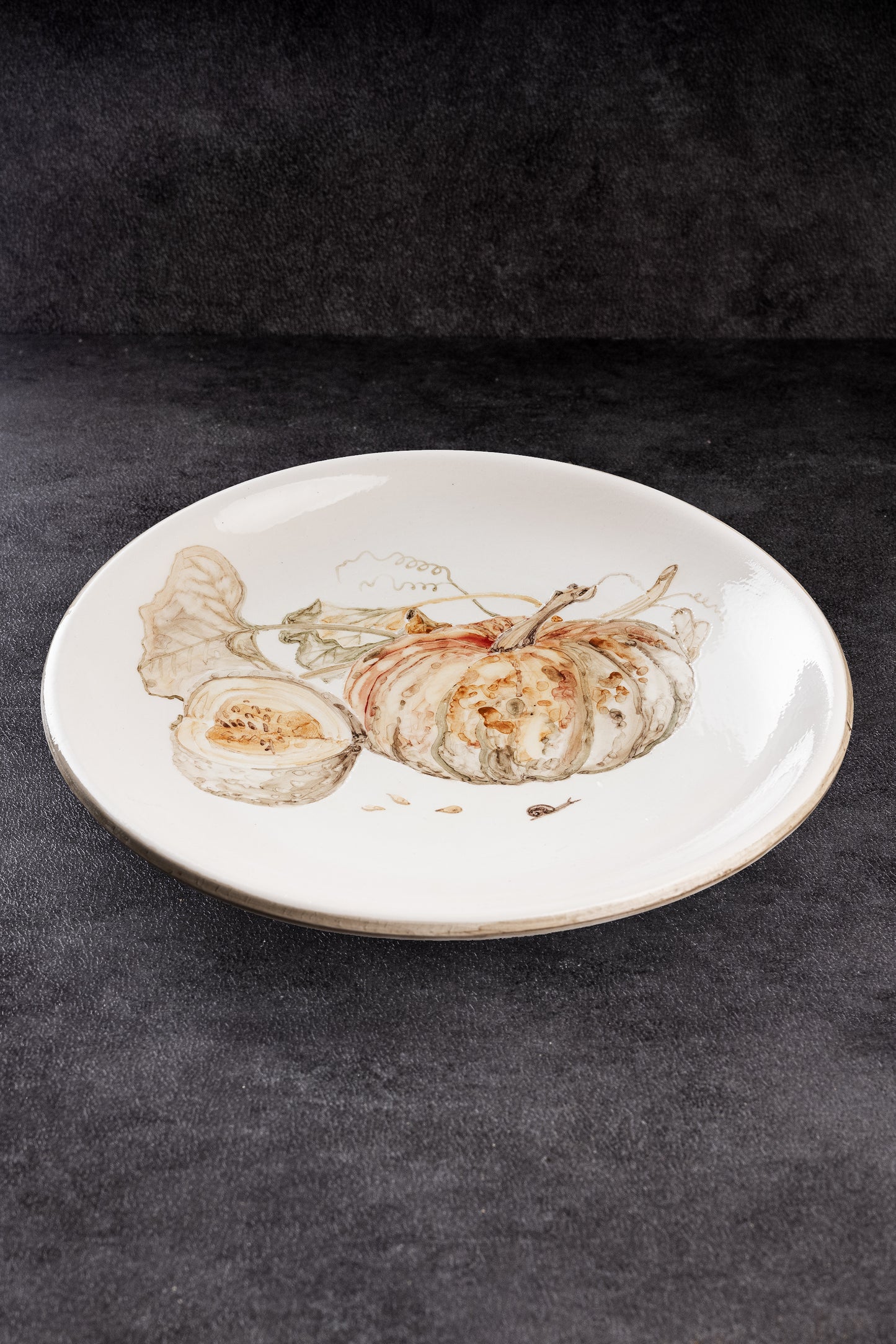 Plato Llano | Colección Frutas y Verduras