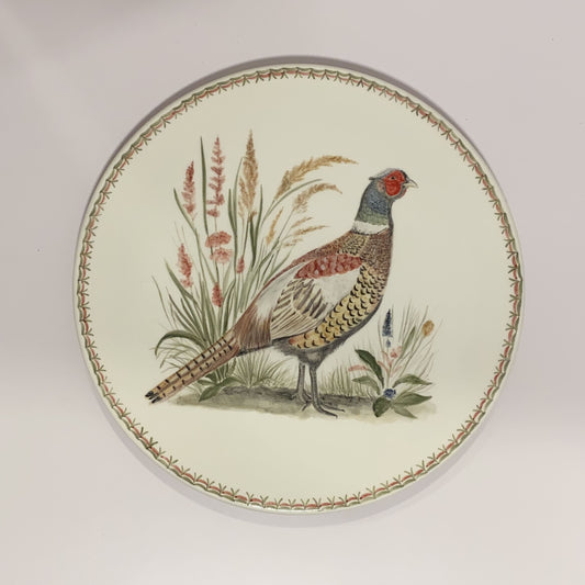 Plato Plano Colección Faisanes