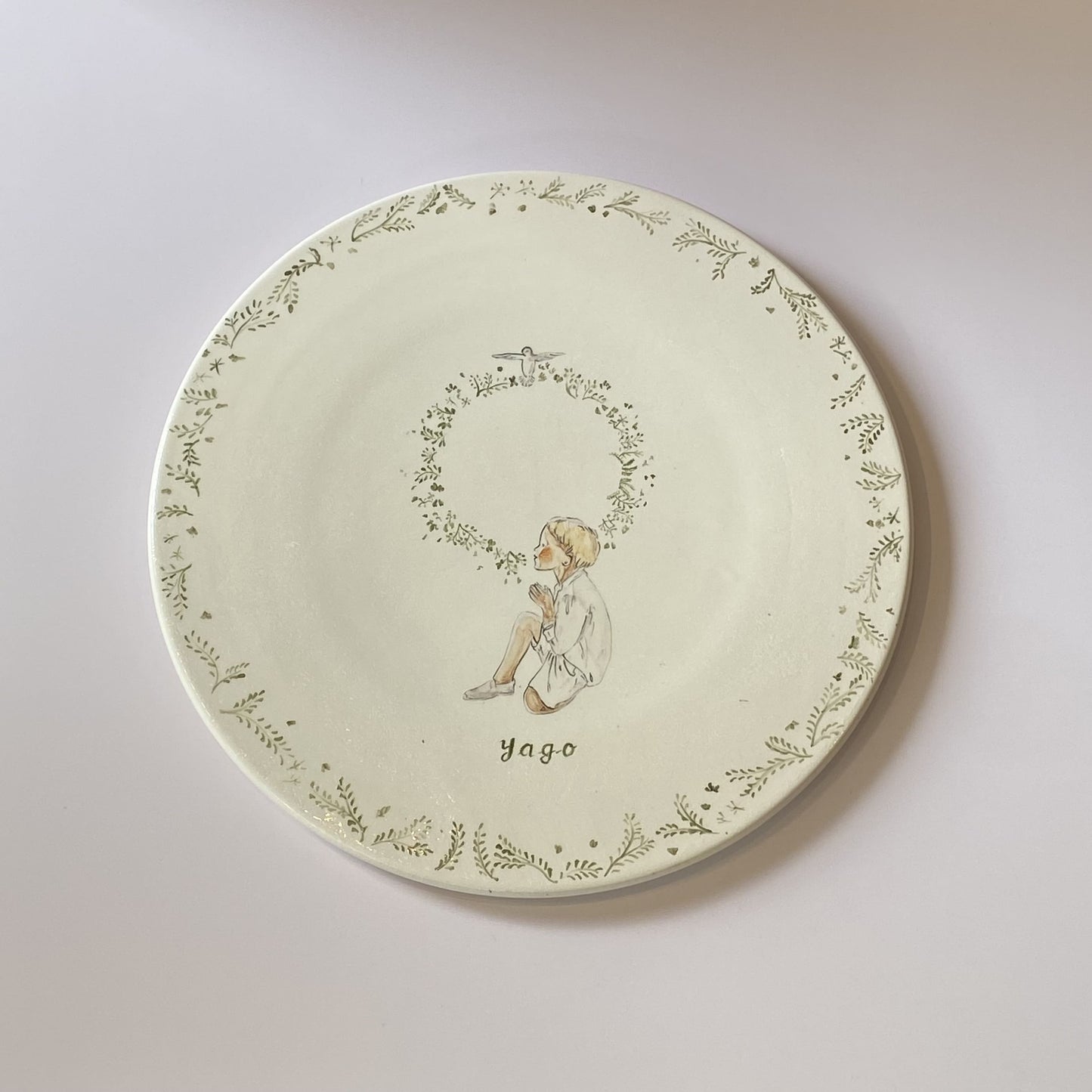 Plato Plano de Comunión