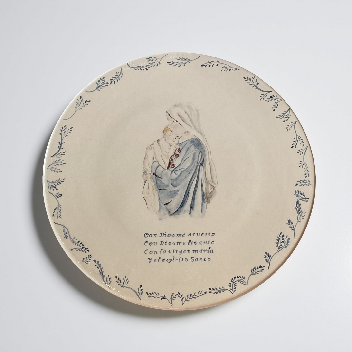 Plato Plano de Bautizo