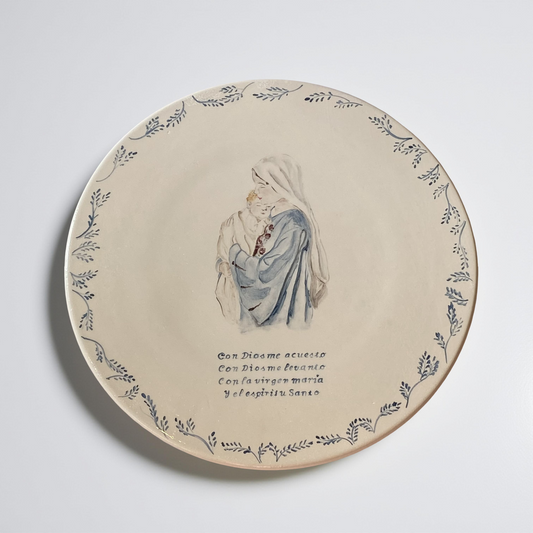 Plato Plano de Bautizo