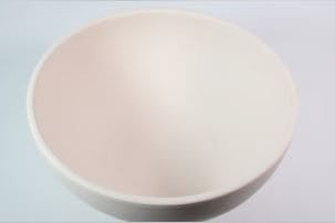 bowl hondo o ensaladera de cerámica personalizable en tono blando