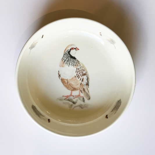 Ensaladera Baja Colección Perdices